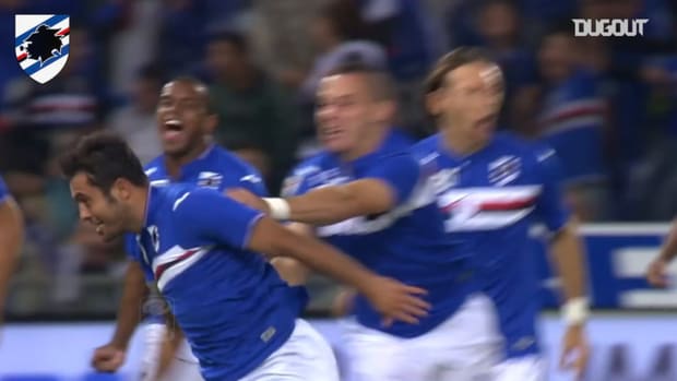 Sampdoria's last home goals vs Roma